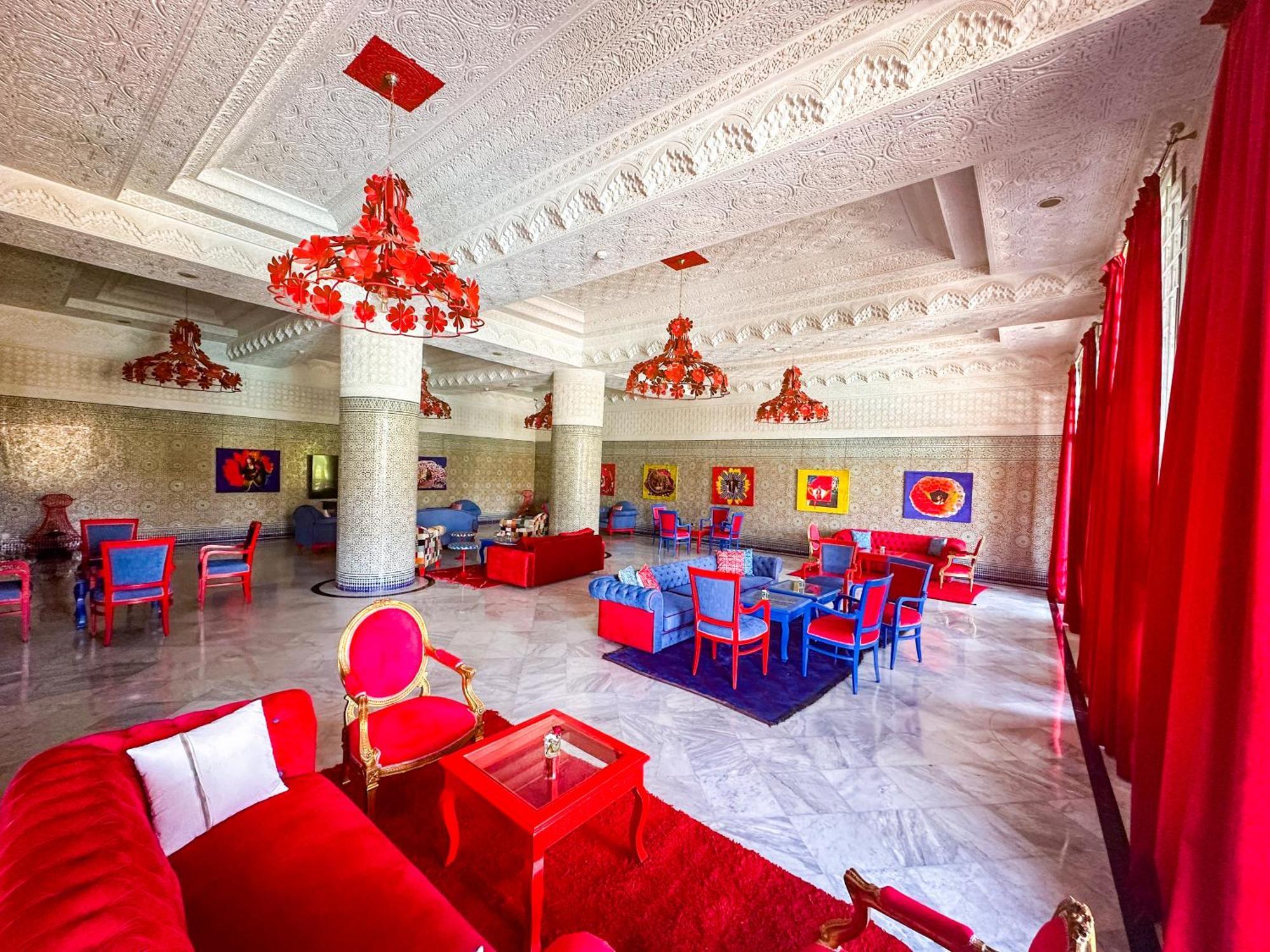 Grand Mogador Agdal & Spa Марракеш Экстерьер фото The interior of the hotel